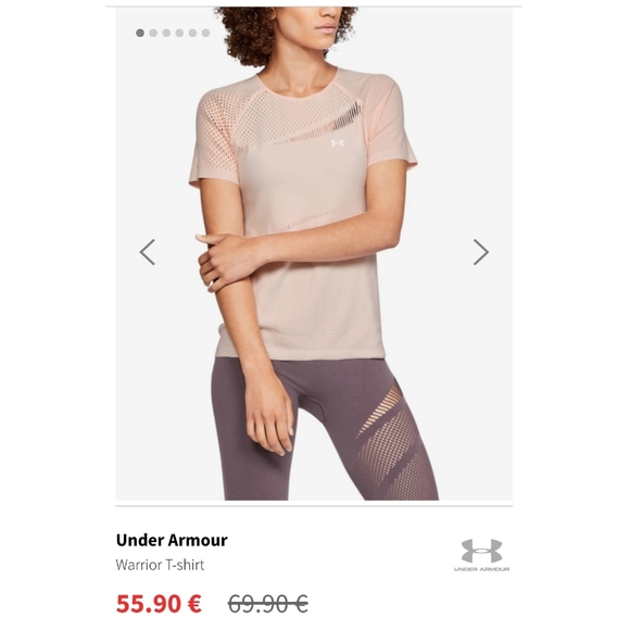 Under Armour wmns t-shirt S pink nwt - Picture 8 of 8